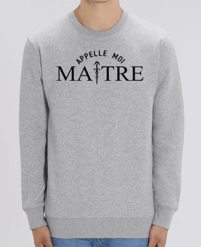 Unisex Crew Neck Sweatshirt 350G/M² Changer Appelle moi maître Par tunetoo