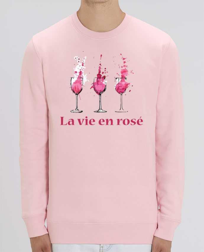 Sweat-shirt La vie en rosé Par tunetoo