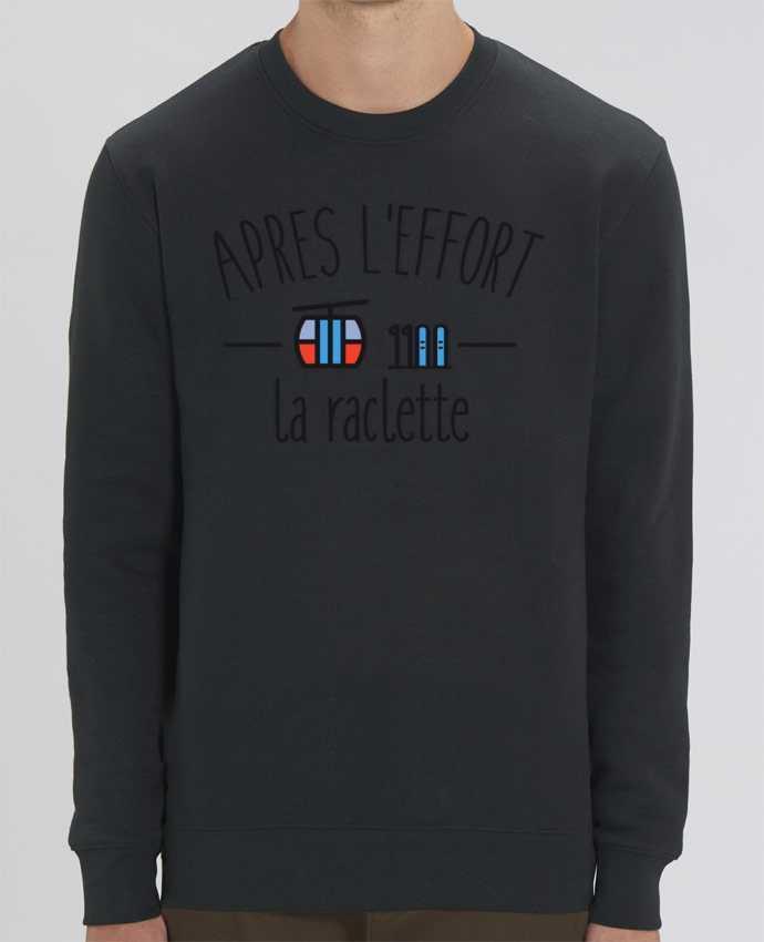 Sweat-shirt Après l'effort, la raclette Par FRENCHUP-MAYO