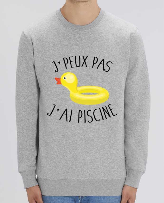 Sweat-shirt Je peux pas j'ai piscine Par FRENCHUP-MAYO