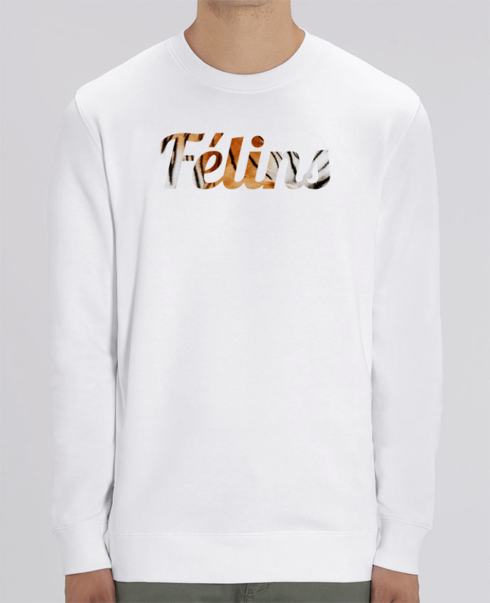 Unisex Crew Neck Sweatshirt 350G/M² Changer Félins by Ruuud Par Ruuud