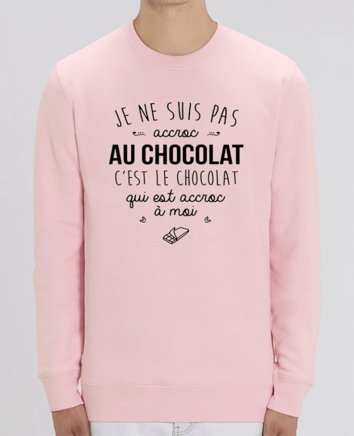 Unisex Crew Neck Sweatshirt 350G/M² Changer choco addict Par DesignMe