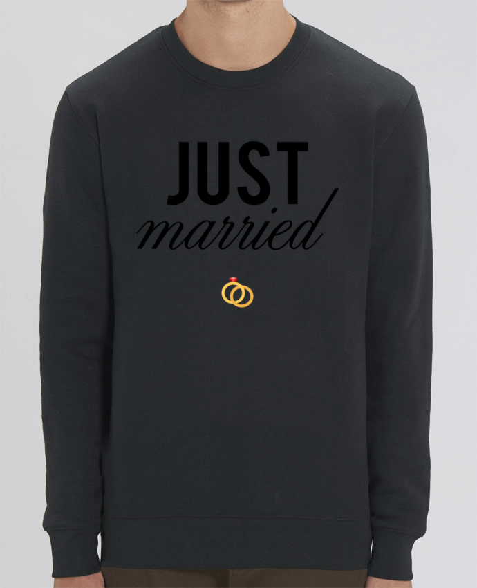 Sweat Col Rond Unisexe 350gr Stanley CHANGER Just married Par tunetoo
