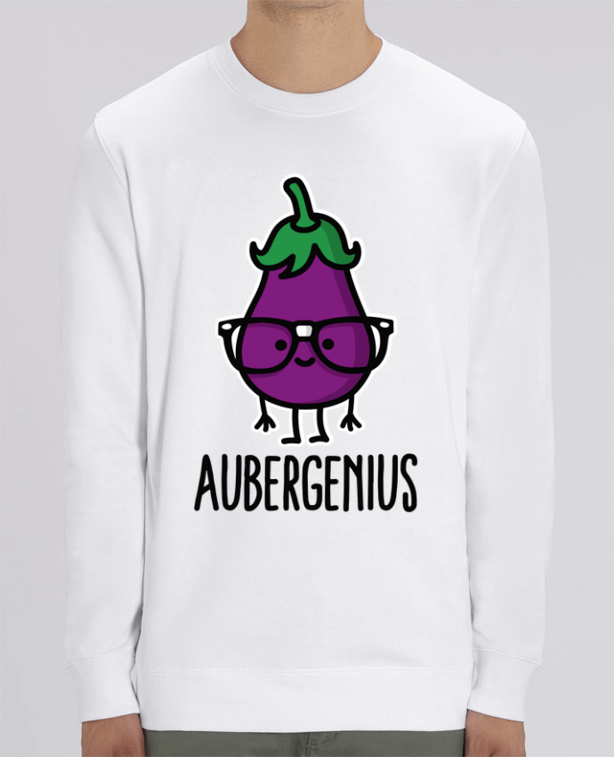 Sweat-shirt Aubergenius Par LaundryFactory