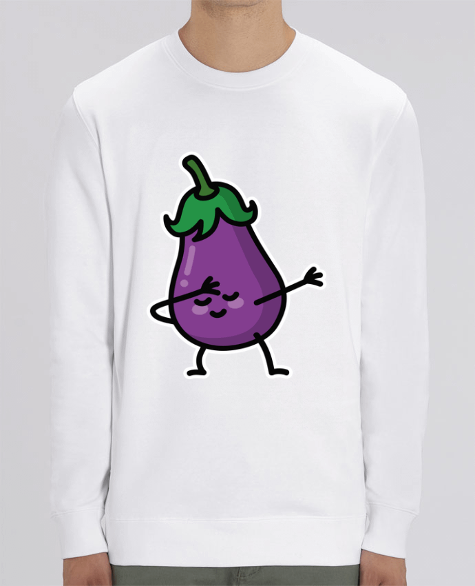 Unisex Crew Neck Sweatshirt 350G/M² Changer Aubergine dab Par LaundryFactory