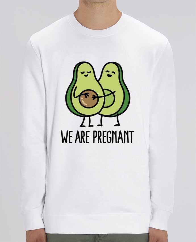 Sweat-shirt Avocado we are pregnant Par LaundryFactory