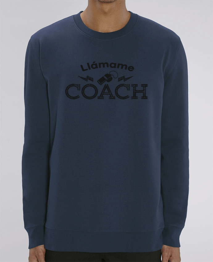 Unisex Crew Neck Sweatshirt 350G/M² Changer Llámame Coach Par tunetoo