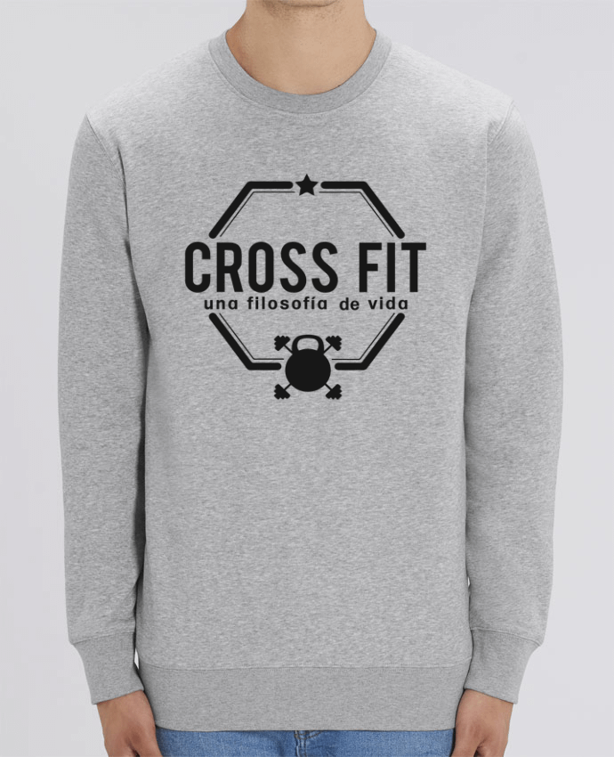 Sweat-shirt CROSSFIT : una filosofía de vida Par tunetoo
