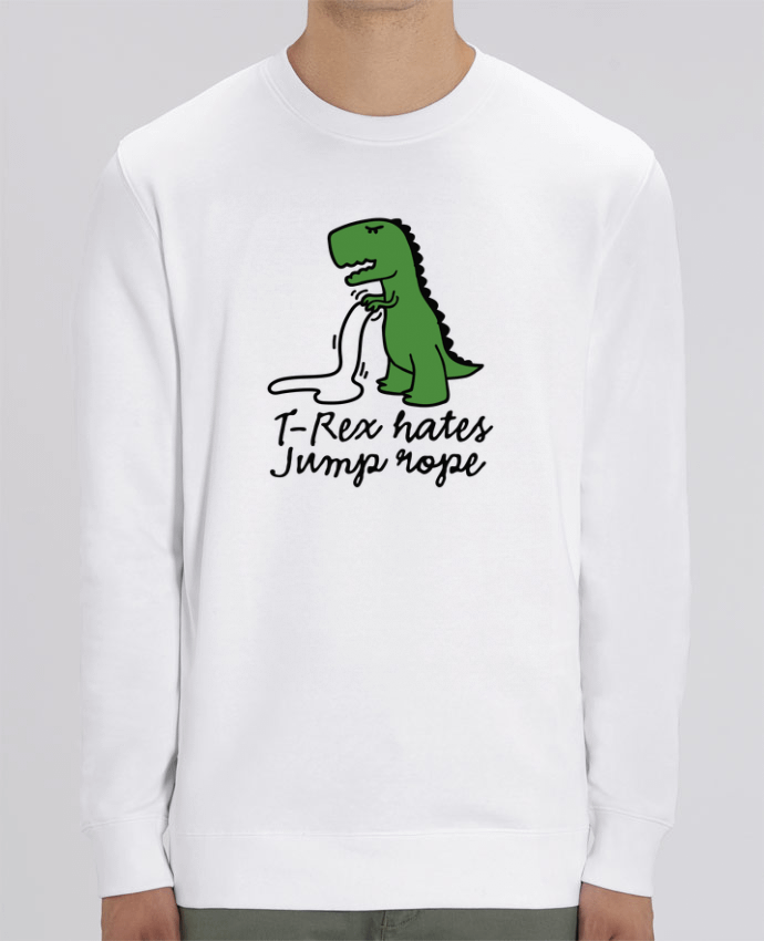 Sweat-shirt TREX HATES JUMP ROPE Par LaundryFactory