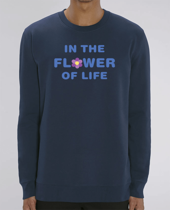 Unisex Crew Neck Sweatshirt 350G/M² Changer In the flower of life Par tunetoo