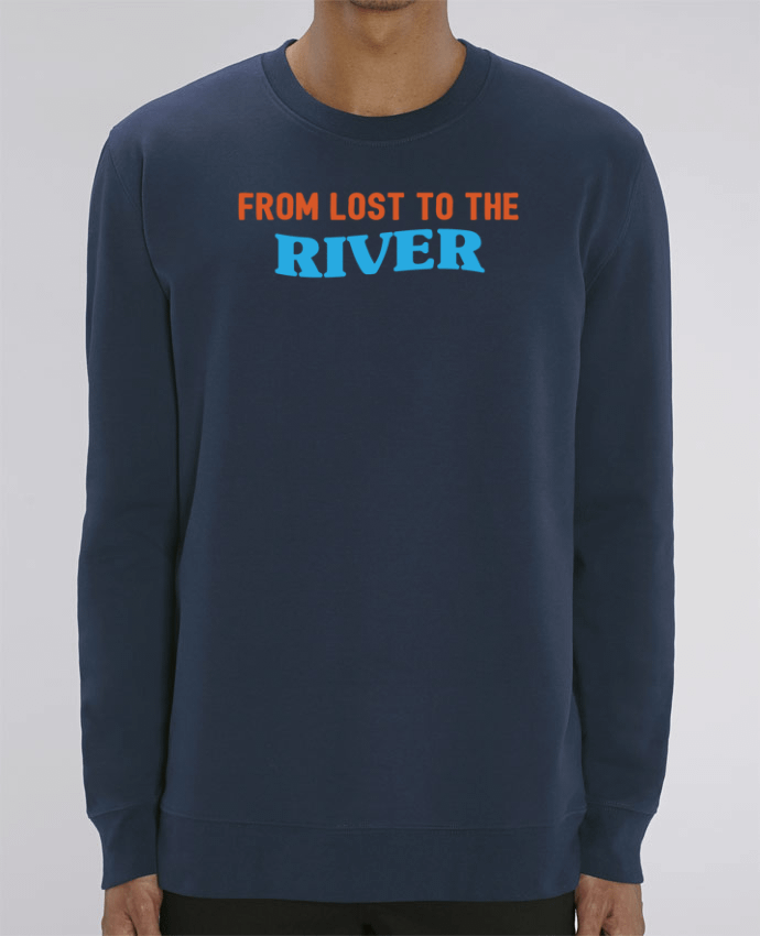 Unisex Crew Neck Sweatshirt 350G/M² Changer From lost to the river Par tunetoo