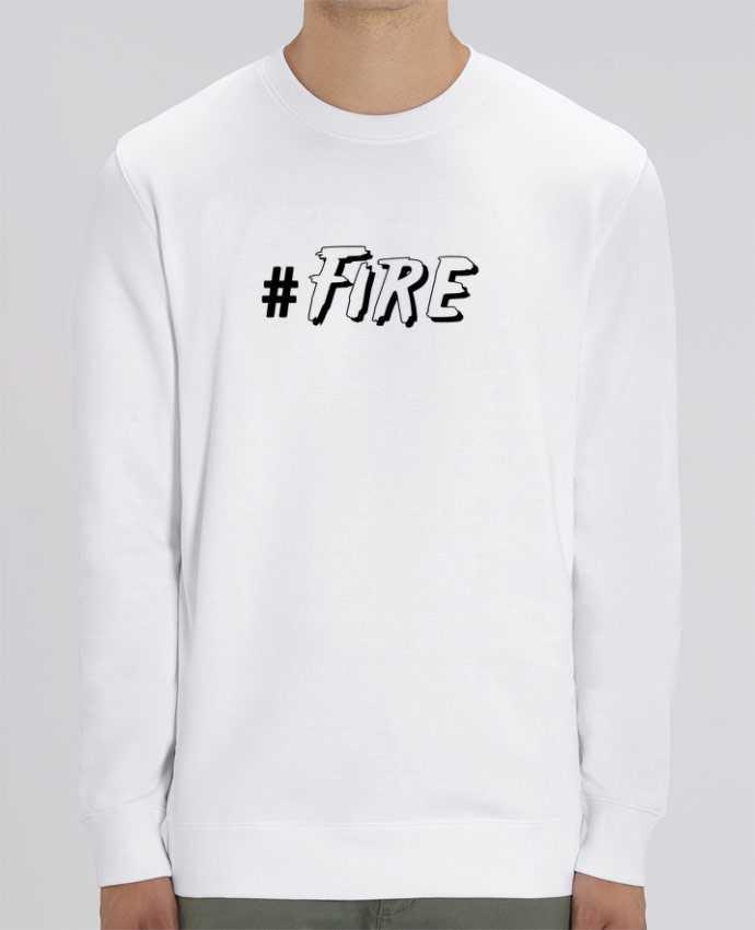 Sweat-shirt #Fire Par tunetoo