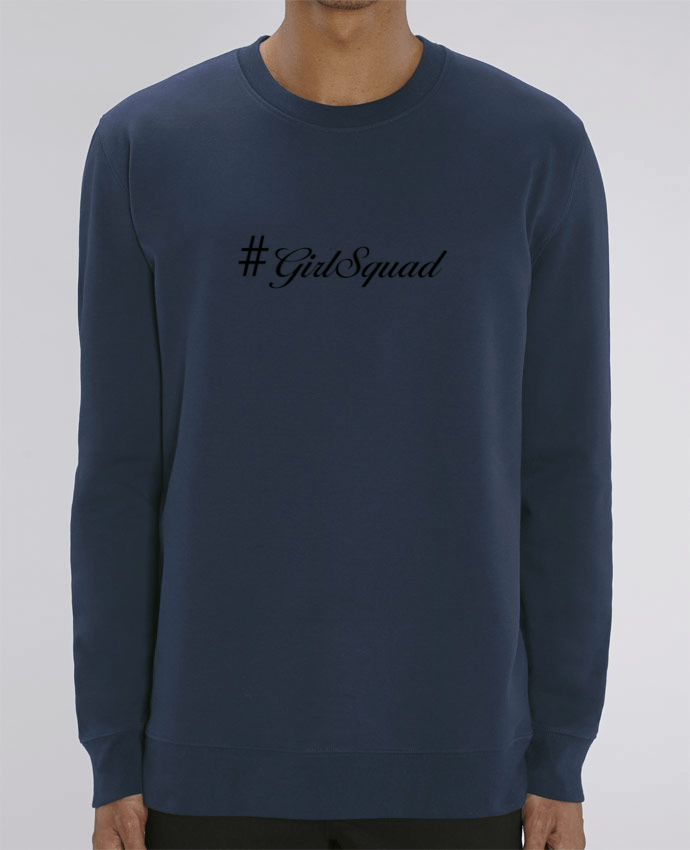 Unisex Crew Neck Sweatshirt 350G/M² Changer #GirlSquad Par tunetoo