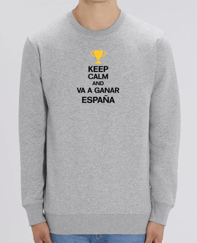Sweat-shirt Keep calm and va a ganar Par tunetoo