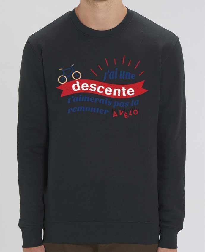 Sweat-shirt J'ai une descente t'aimerais pas la remonter à vélo Par tunetoo