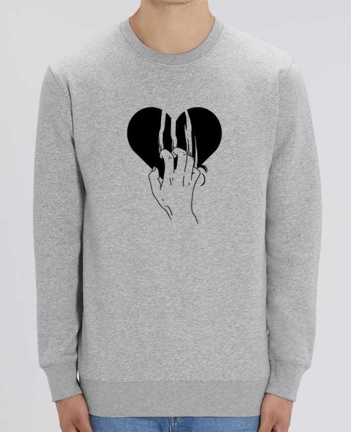 Unisex Crew Neck Sweatshirt 350G/M² Changer Coeur Par tattooanshort