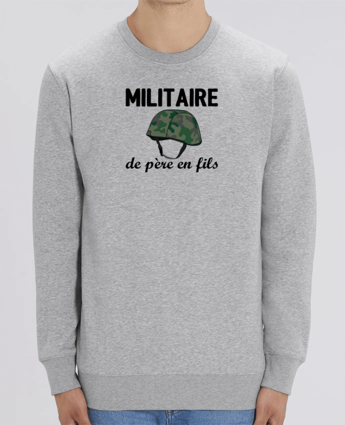 Sweat Col Rond Unisexe 350gr Stanley CHANGER Militaire de père en fils Par tunetoo