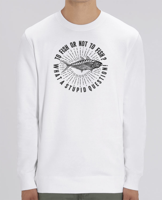 Unisex Crew Neck Sweatshirt 350G/M² Changer Fishing Shakespeare Quote Par Original t-shirt