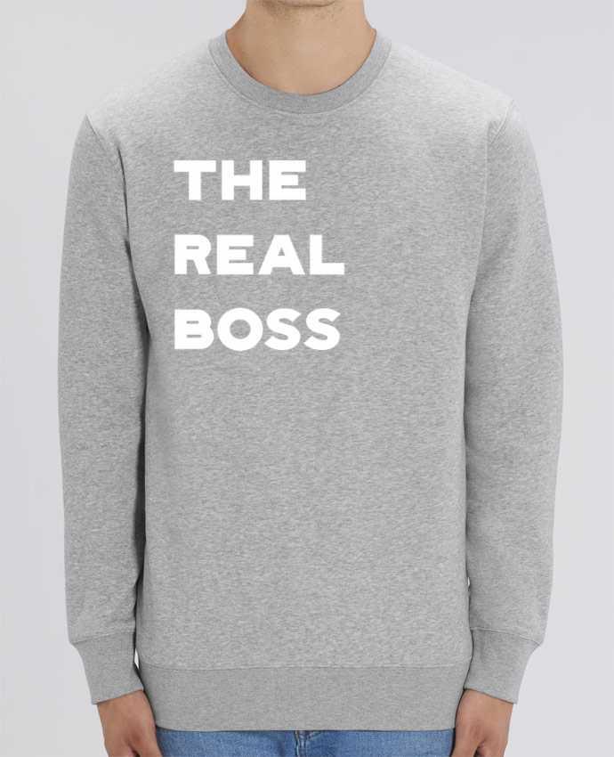 Sweat-shirt The real boss Par Original t-shirt