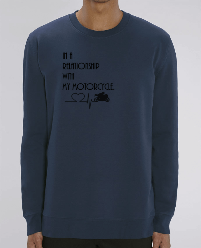 Unisex Crew Neck Sweatshirt 350G/M² Changer Motorcycle relationship Par Original t-shirt