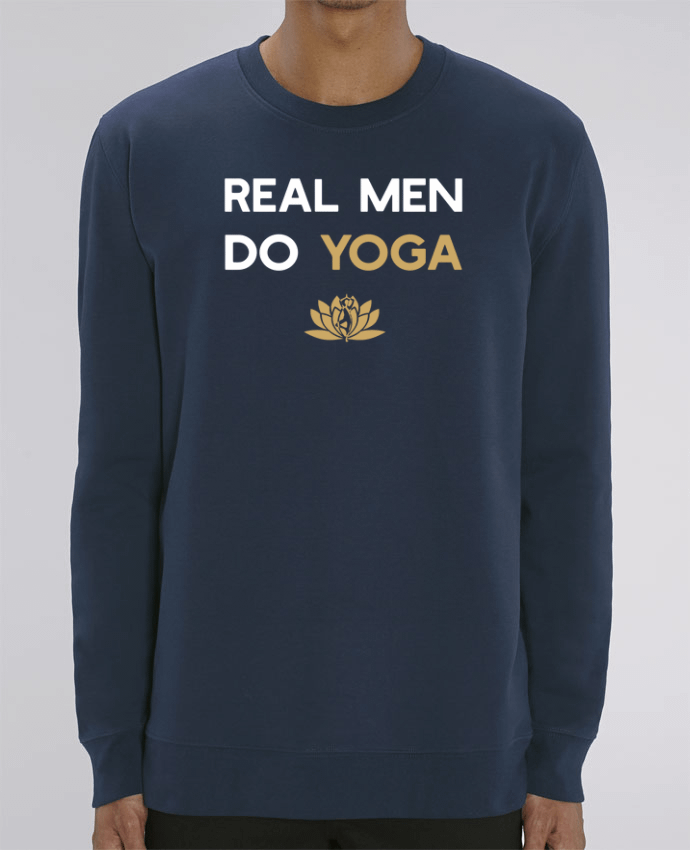 Unisex Crew Neck Sweatshirt 350G/M² Changer Real men do yoga Par Original t-shirt