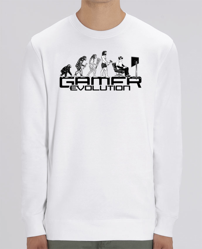 Unisex Crew Neck Sweatshirt 350G/M² Changer Gamer evolution Par Original t-shirt