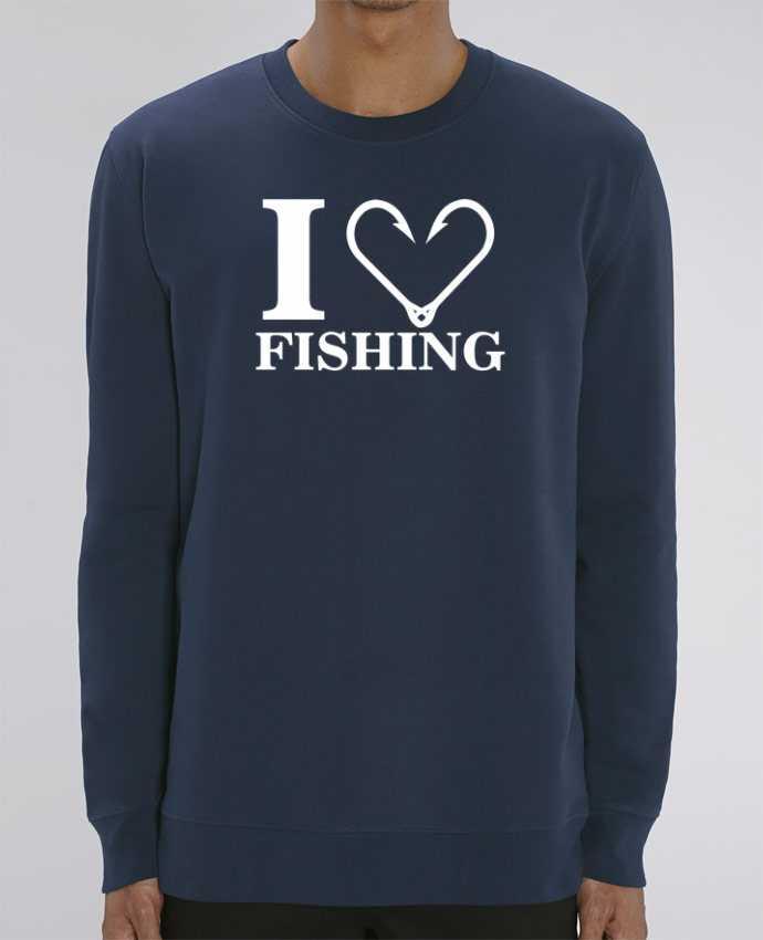 Unisex Crew Neck Sweatshirt 350G/M² Changer I love fishing Par Original t-shirt