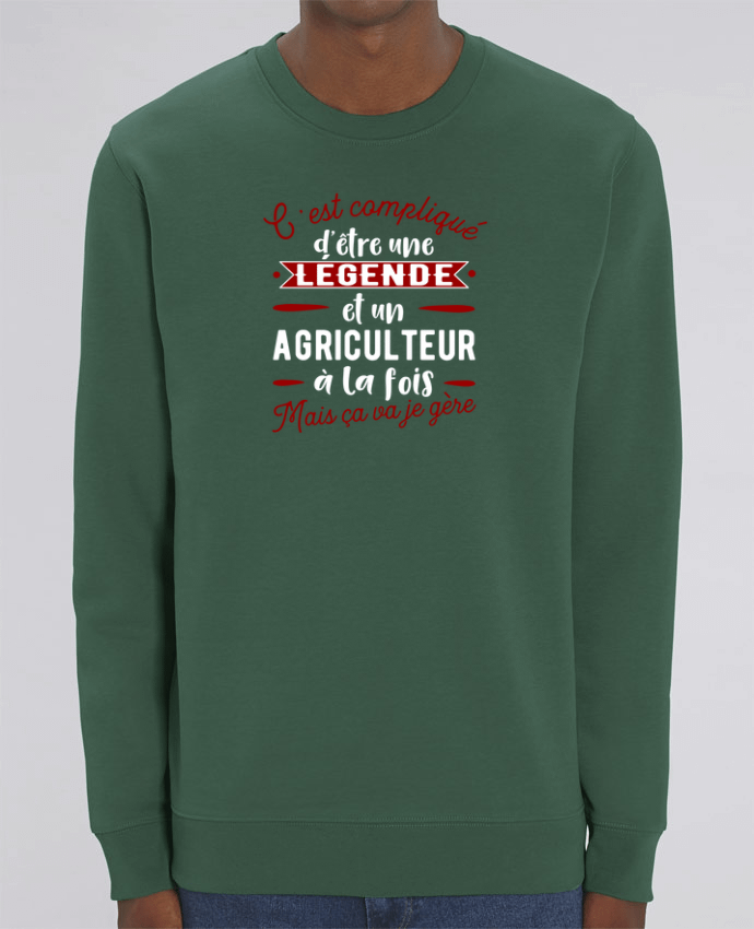 Sweat-shirt Légende et agriculteur Par Original t-shirt