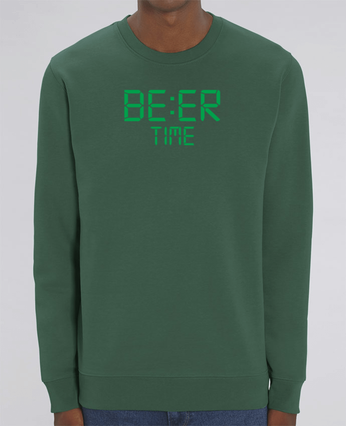 Unisex Crew Neck Sweatshirt 350G/M² Changer Beer time Par tunetoo