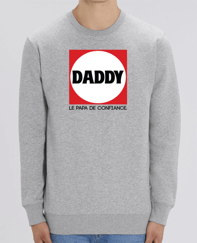 Unisex Crew Neck Sweatshirt 350G/M² Changer DADDY LE PAPA DE CONFIANCE Par PTIT MYTHO