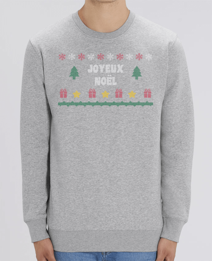 Unisex Crew Neck Sweatshirt 350G/M² Changer Joyeux Noël - Pull moche (ugly sweater) Par tunetoo