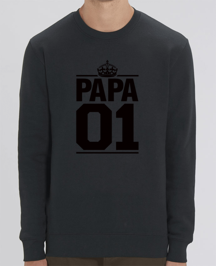 Sweat-shirt Papa 01 Par Freeyourshirt.com