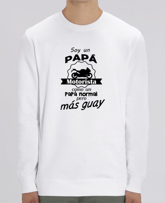 Unisex Crew Neck Sweatshirt 350G/M² Changer Papà motorista Par tunetoo