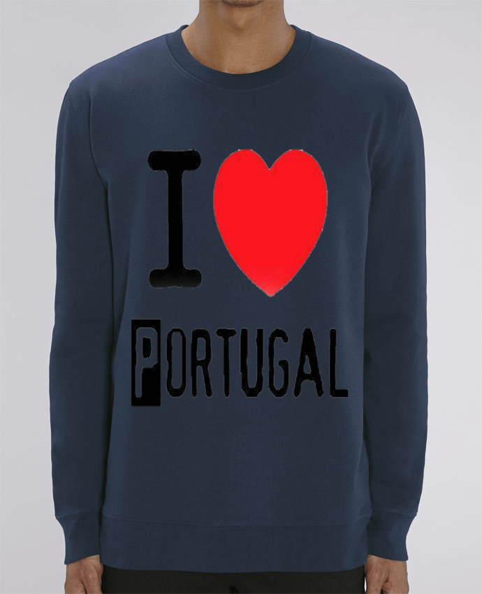 Unisex Crew Neck Sweatshirt 350G/M² Changer I Love Portugal Par HumourduPortugal