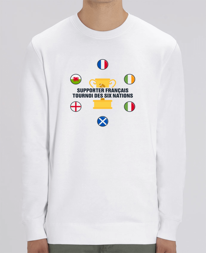 Sweat-shirt Supporter français - Tournoi des six nations Par tunetoo