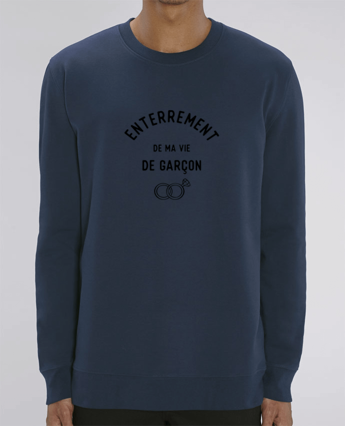 Unisex Crew Neck Sweatshirt 350G/M² Changer Ma vie de garçon cadeau mariage evg Par Original t-shirt
