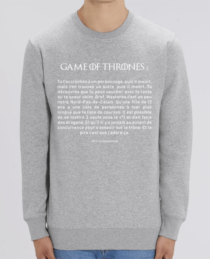 Sweat-shirt Résumé de Game of Thrones Par tunetoo