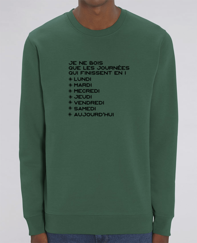 Unisex Crew Neck Sweatshirt 350G/M² Changer Les journées en i cadeau Par Original t-shirt