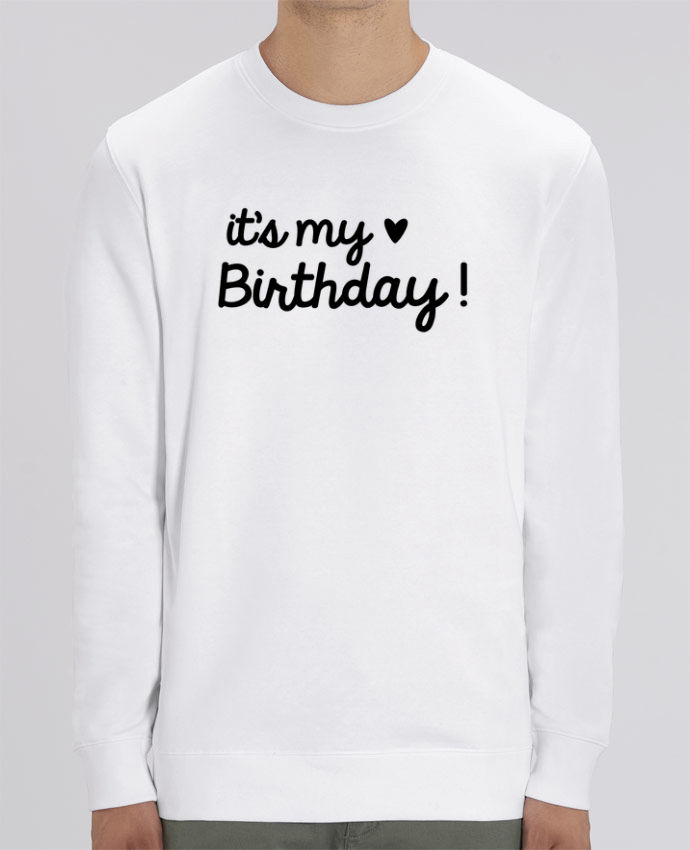 Unisex Crew Neck Sweatshirt 350G/M² Changer it's my birthday cadeau Par Original t-shirt