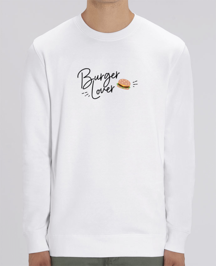 Unisex Crew Neck Sweatshirt 350G/M² Changer Burger Lover Par Nana