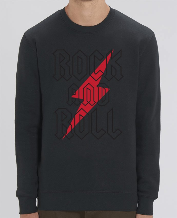 Sweat Col Rond Unisexe 350gr Stanley CHANGER Rock And Roll Par Freeyourshirt.com