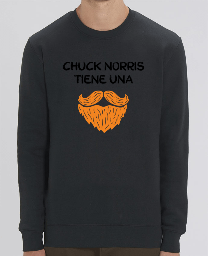 Unisex Crew Neck Sweatshirt 350G/M² Changer Chuck Norris - Barba Par tunetoo