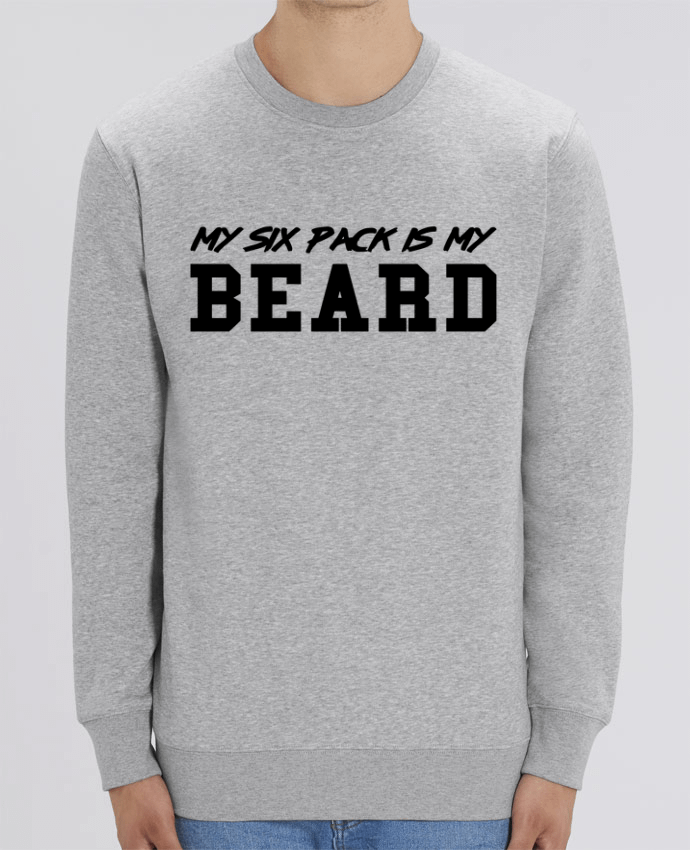 Sweat-shirt My six pack is my beard Par tunetoo