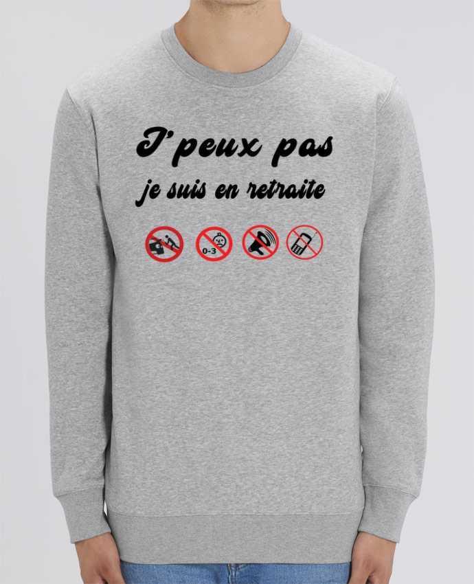 Unisex Crew Neck Sweatshirt 350G/M² Changer Je peux pas je suis en retraite Par jorrie