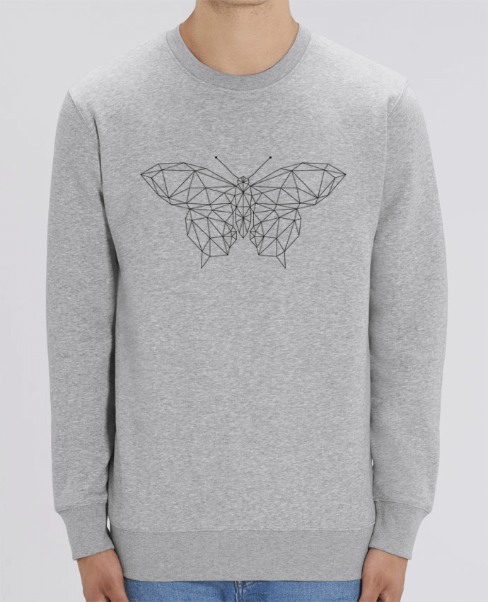 Sweat-shirt Butterfly geometric Par /wait-design