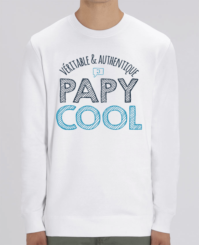 Sweat-shirt Véritable et authentique papy cool Par tunetoo