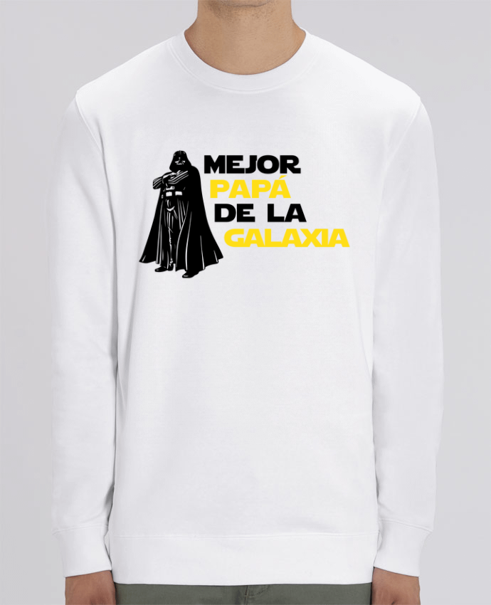 Sudadera Cuello Redondo Unisex 350gr Stanley CHANGER Mejor papa de la galaxia Par tunetoo