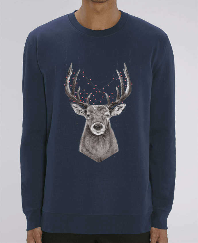 Sweat-shirt Xmas deer Par Balàzs Solti