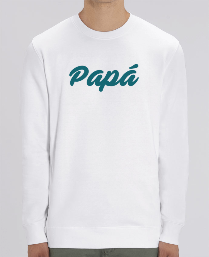 Unisex Crew Neck Sweatshirt 350G/M² Changer Papá / Niña de papá Par tunetoo