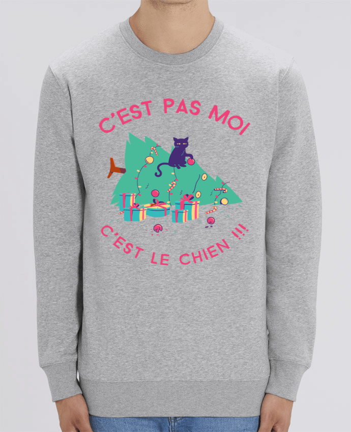 Sweat-shirt Humour de chat Par SANDRA-WEB-DESIGN.CH